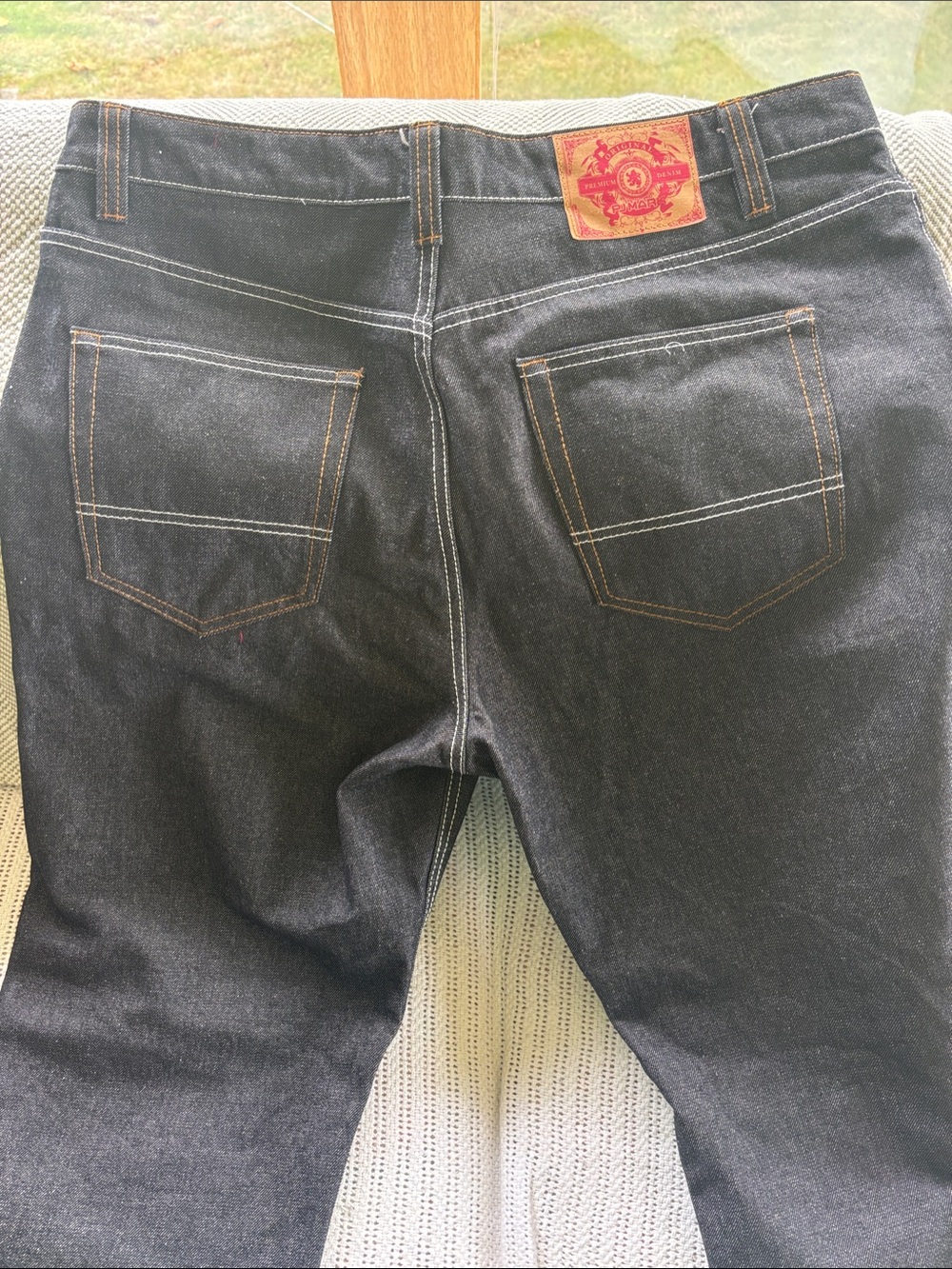 Men's Straight Fit Dark Indigo Jeans
